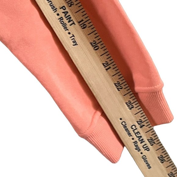 Columbia Womens Logo Knit Jacket Full Zip Orange Size M Cotton Blend - Picture 6 of 9